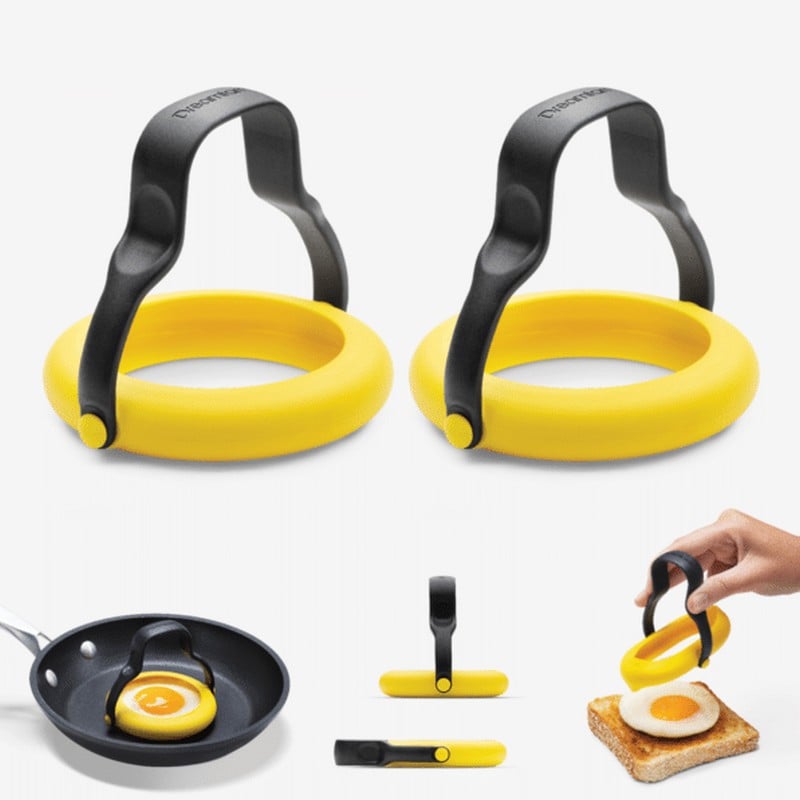 Thrill to our inspired Secret Santa’ choices: Keep an Egg-oist sunny side up with the Flegg Flip Serve Egg Ring Set. The Donut Candle Holder is also a  hole in one,or light someone’s fire, Baby, with some Spiced Vanilla Incense w/Holder. tinyurl.com/3kkssx7a #secretsanta
