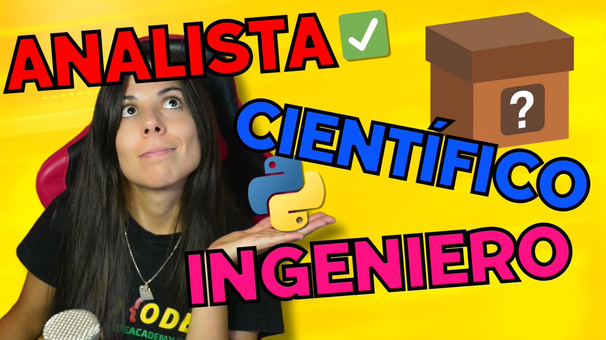 todo_code's tweet image. 📊ANALISTA, CIENTÍFICO o INGENIERO de DATOS ¿Cuál elegir para TRIUNFAR laboralmente? 📈 En este video lo analizamos a fondo! youtu.be/oXPCT3kAUvY