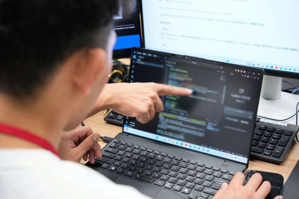 jissofficial's tweet image. 【DiTS開催報告】
11月上旬、競技団体向け映像・IT講習会『DiTS2025プログラミングBASIC・ADVANCE』を開催しました。
プログラミングによるデータ処理の自動化などを学べる少人数制のワークショップで、2日間基礎から応用までを実践形式で行いました。