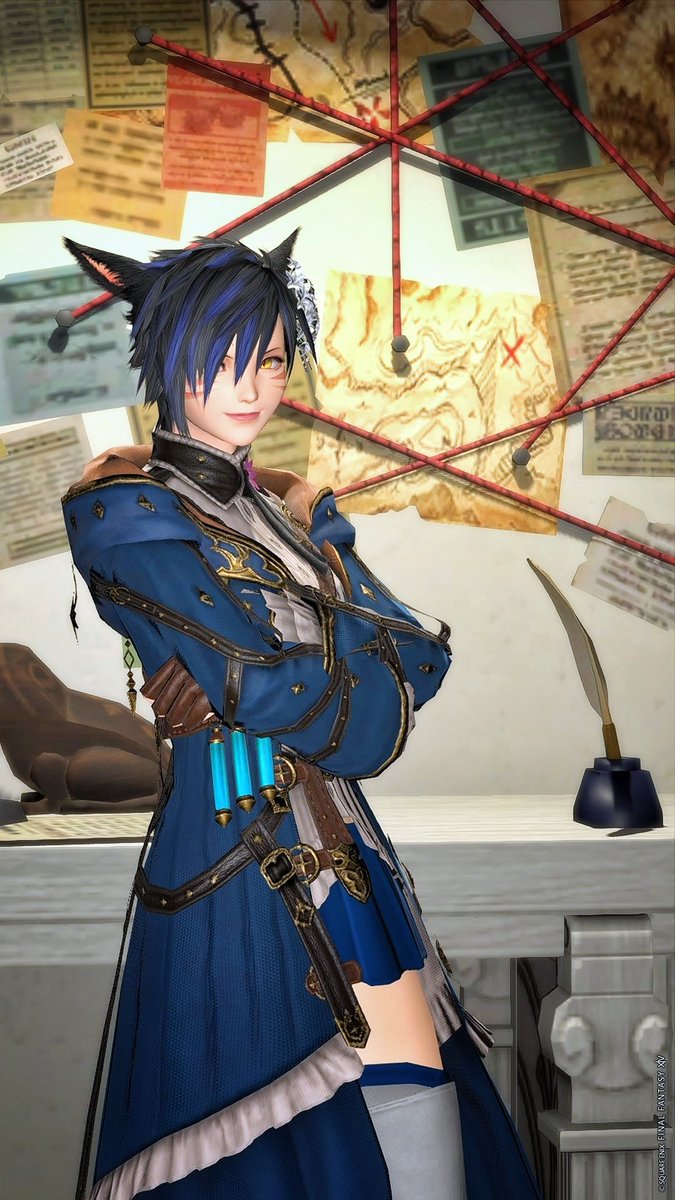 Husky0213ffxiv's tweet image. おはようございます📐
#FCひだまりにゃんこ 
#FF14 #FFXIV #FF14SS #GPOSERS 
#miqote #ミコッテ #おはミコ