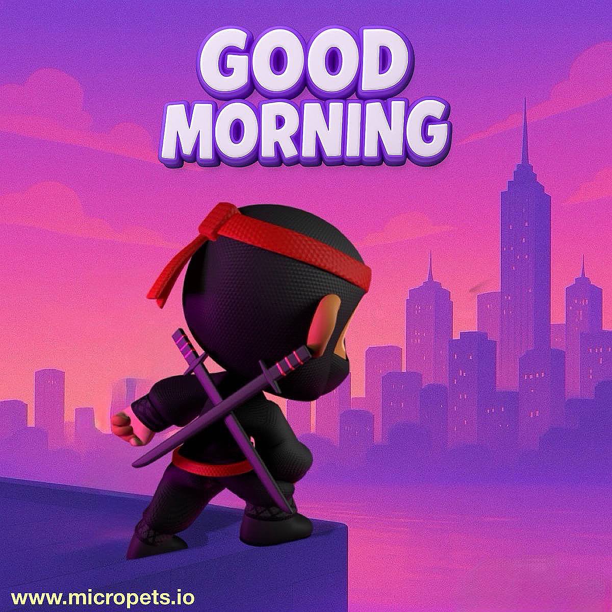 MicroPets_io's tweet image. GM to the other side ☕️❤️

#MicroPets $PETS 😎