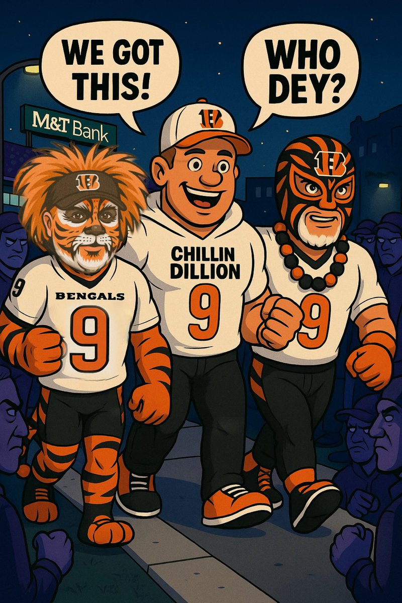 TonyDaTiger96's tweet photo. Positive vibes @Bengals Nation! We Got This! WhoDey! #Bengals #WhoDey #RespectTheStripes #TonyDaTiger #FanOfFans https://t.co/sVNfydsWaK