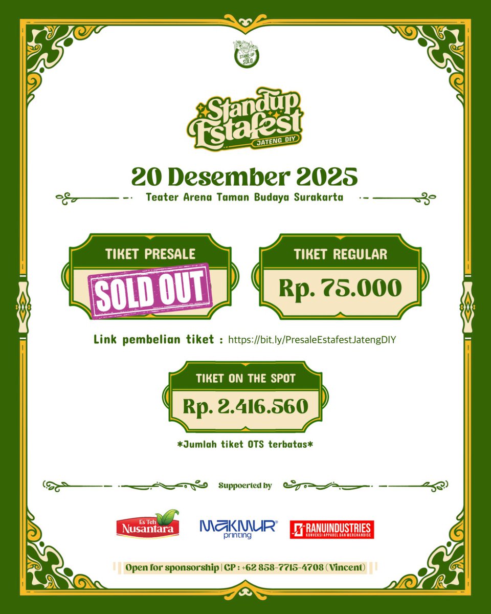 StandupIndo Solo tweet media
