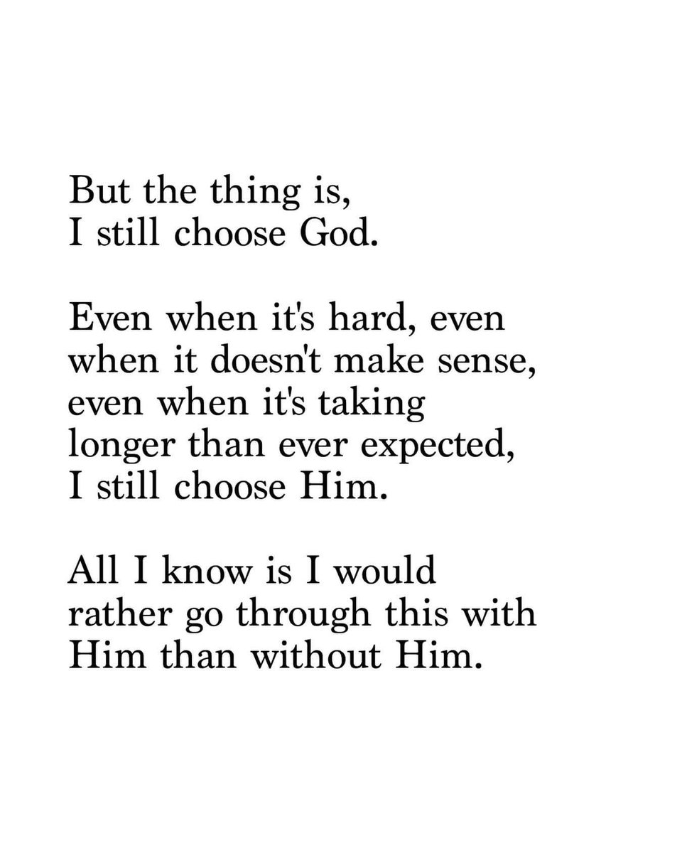 The thing is................