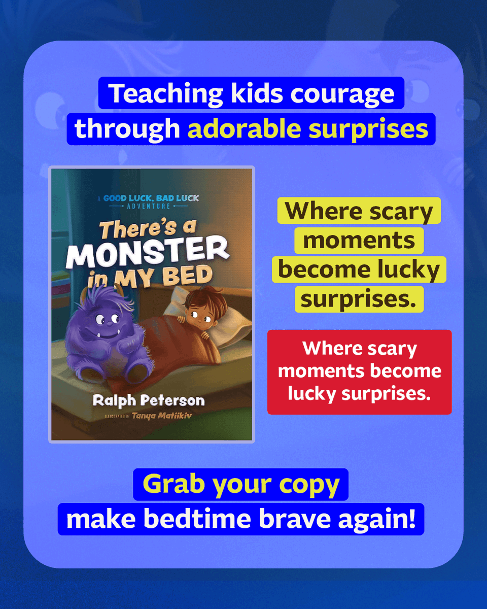 WeBlogBooks's tweet image. What if your worst morning becomes the best day ever?
A rollercoaster morning teaches that good luck can bounce right back. Ralph Peterson fills it with laughter and love!

Available on - amzn.to/4oUf6GL