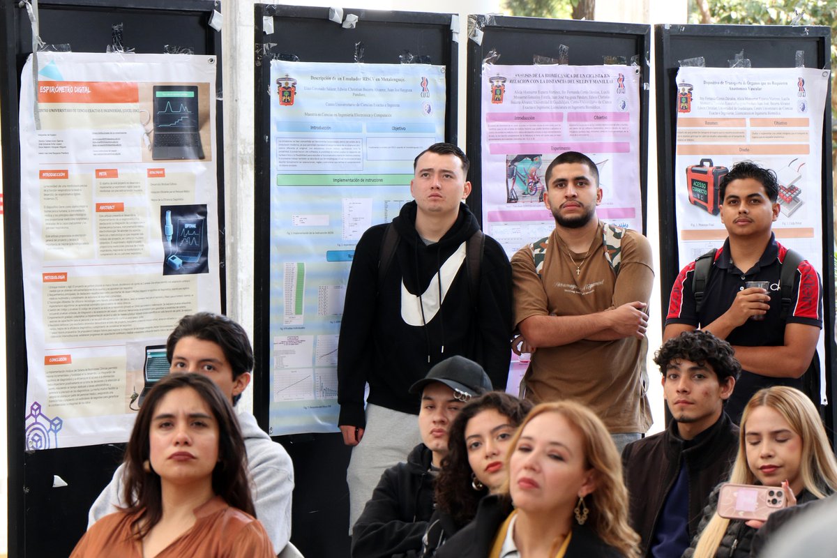 udegcucei's tweet image. 👩‍🔬👨‍💻 Con entusiasmo presentaron los avances de sus proyectos de investigación y motivaron a los asistentes a sumarse a esta gran oportunidad académica internacional. 🌍💡

👏🏽 ¡Gracias por inspirar con su talento y dedicación!

#Robótica #CarnegieMellon #ComunidadCUCEI