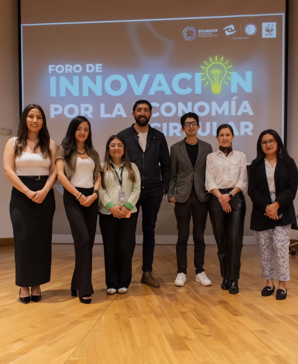 ichthion's tweet image. En el Foro de Innovación por la Economía Circular 2025 conectamos iniciativas que impulsan soluciones reales.

Junto a @WWFEcuador, @CircularEC y PNAP Ecuador avanzamos hacia modelos más sostenibles. Un espacio clave para impulsar tecnología, trabajo en territorio y colaboración.