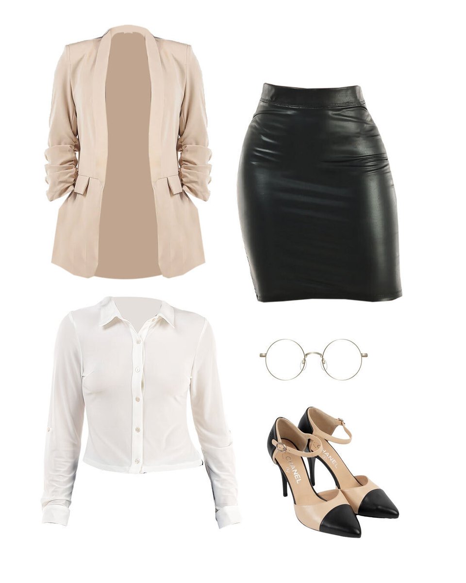 ModaXpressStore's tweet image. Looking Like You’ve Got Meetings To Lead, Decisions To Make,
And An Entire Empire Under Your Heels 📈👩🏻‍💼 #OOTD
That’s #ModaXpress Elite Energy 👠 #ChicOutfit

🔎&quot;Quarter Sleeve Open Front Blazer Beige&quot;
🔎&quot;High Waist Stretch Vegan Leather Pencil Skirt&quot;

➡️ modaxpressonline.com