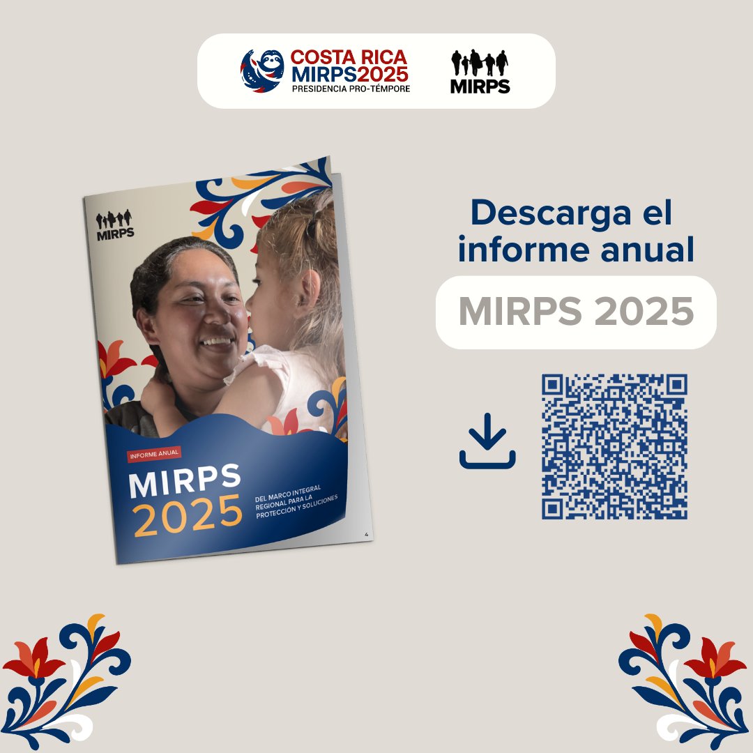 Miles de personas en Centroamérica y México siguen huyendo de sus hogares y buscando protección

Cada una de ellas merece soluciones, y los países del #MIRPS están actuando

Descarga el Informe Anual 2025 y conoce avances y compromisos
🔗 bit.ly/4ogJIAX

Vía @ACNURMexico