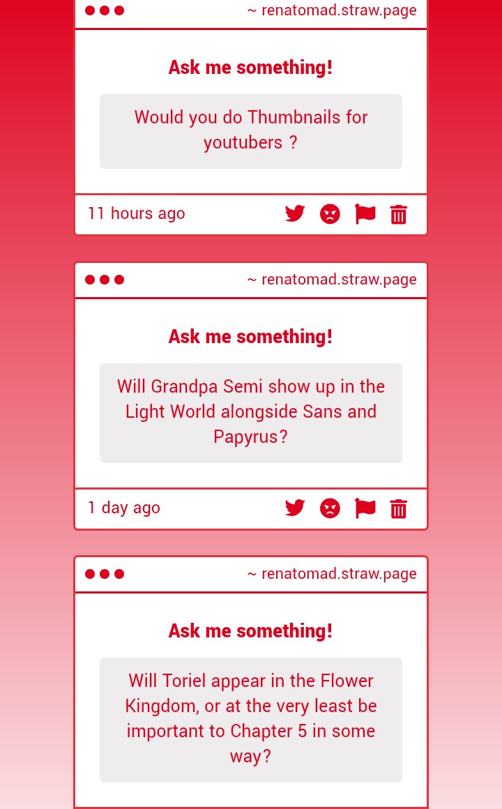 - i unfortunately am not into transformers, i am more into cute robots like BMO

- maybe after i better introduce the humans and their stories

- starwalker will make a cameo but i don't have plans for lancer and roulxs

- only once i open commissions 

- no

- no