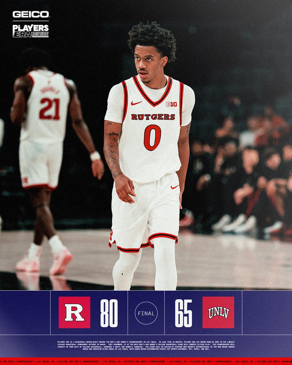 Players_Era's tweet image. Rutgers finishes off Players Era with a W ⚔️