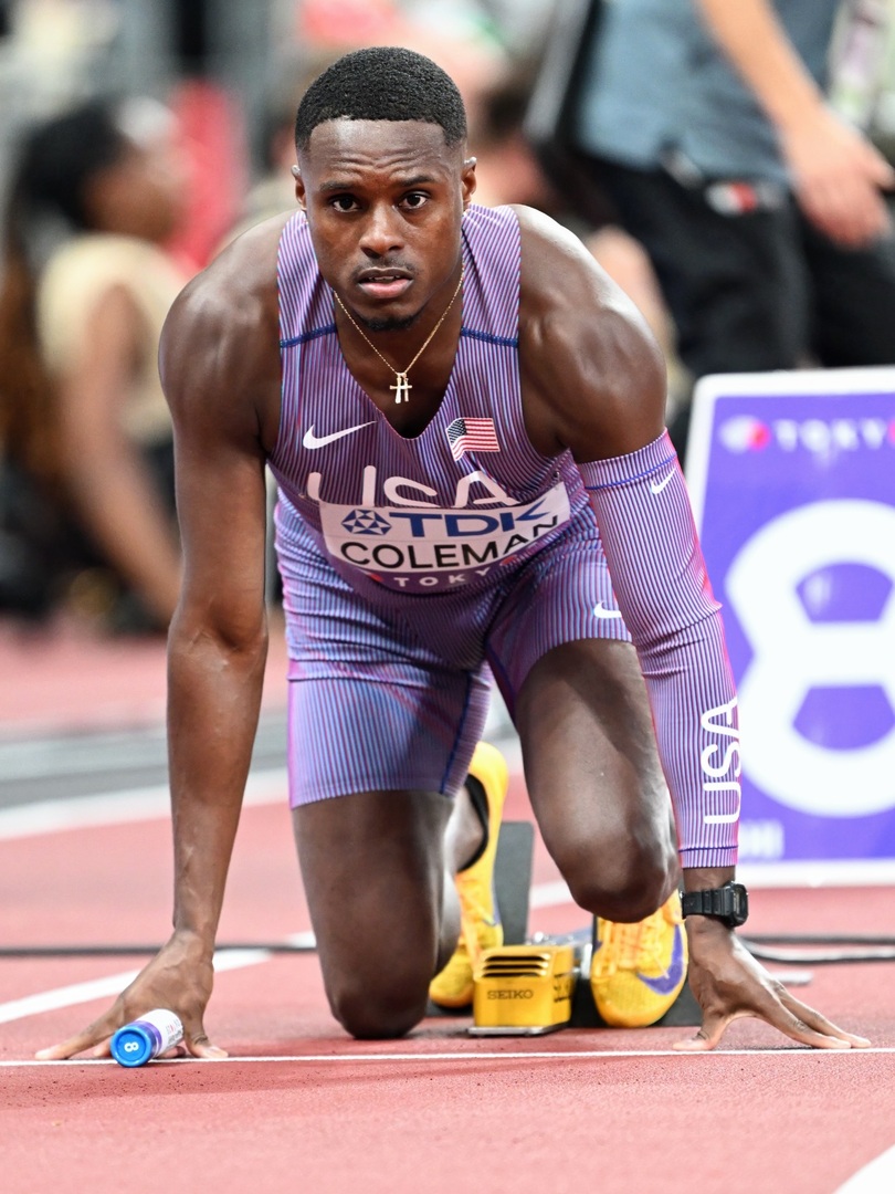 TrackFieldImage's tweet image. Christian Coleman,. 4x100m relay . 2025 World Championships, Tokyo, Japan. 
.
.
.
.
.
.
#christiancoleman #teamusa #4x100 #trackandfield #usatf #athletics #tokyo2025 #jeffcohenphoto @_coleman2 instagr.am/p/DRlEZodkoAo/
