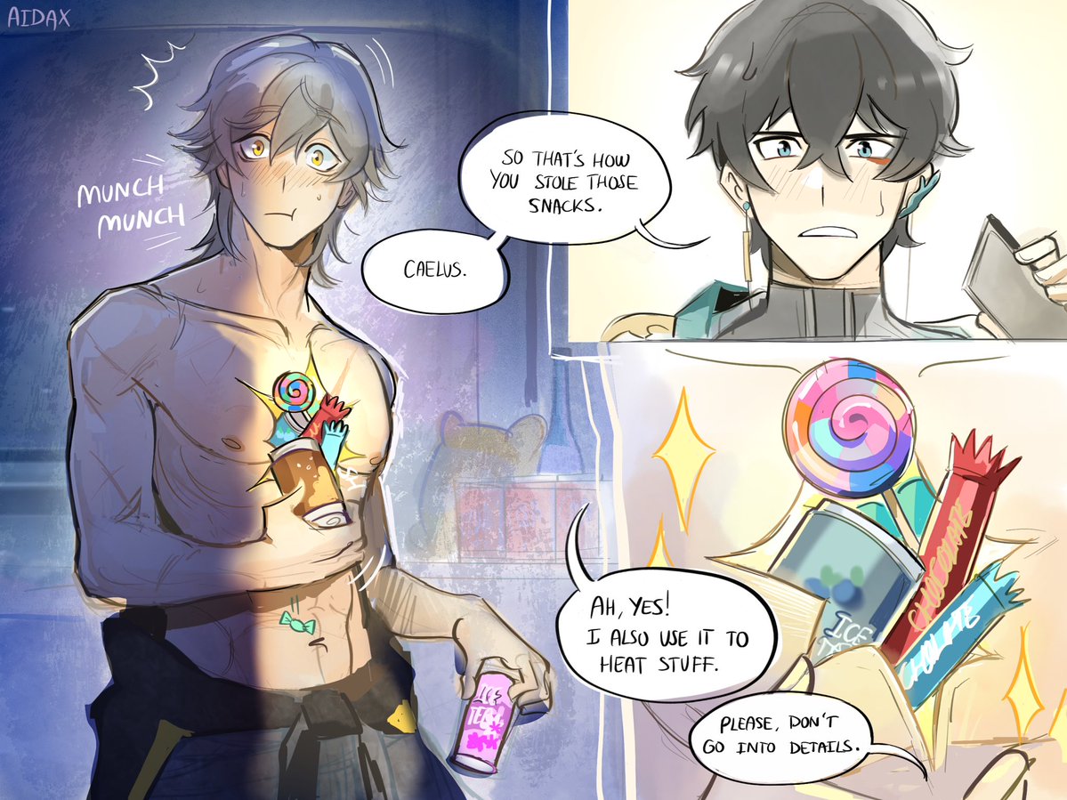 so i have a very stupid headcanon