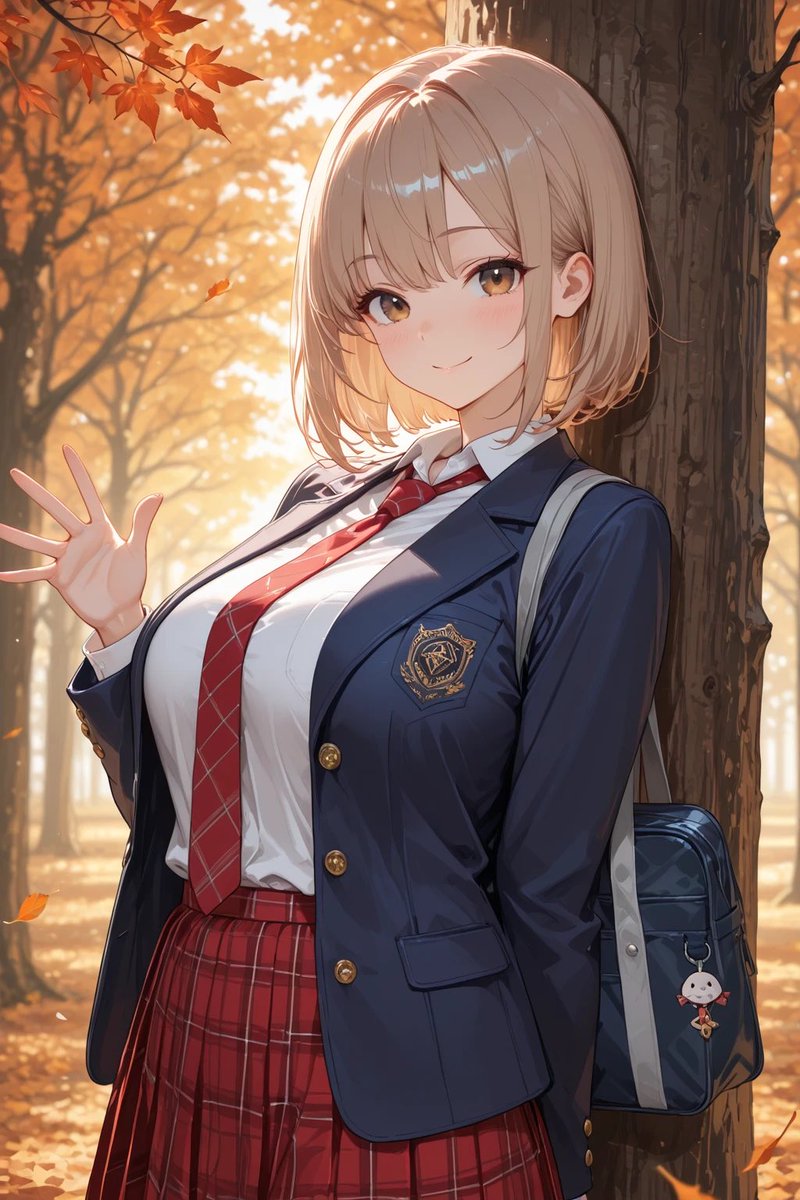 Num23_AI's tweet image. おはよっ！
今日1日頑張ろうね🎀

#AIイラスト部
#AIイラスト好きさん繋がりたい