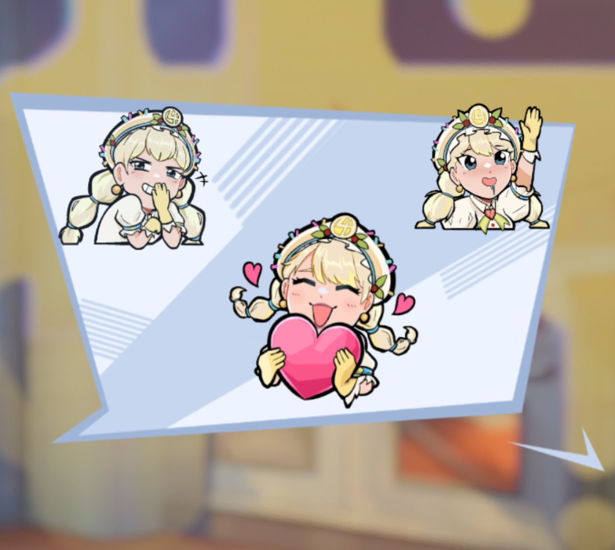 hanjosi's tweet image. hi guysss it is SUCH a pleasure to have drawn the Emoji&apos;s for the new Rivals Day anniversary 2025 Sue Cake emojis in game NOW!! she is SO cute ahhhhh these were so fun to draw!&amp;lt;3&amp;lt;3&amp;lt;3 hope you like them! 🎂 #MarvelRivals