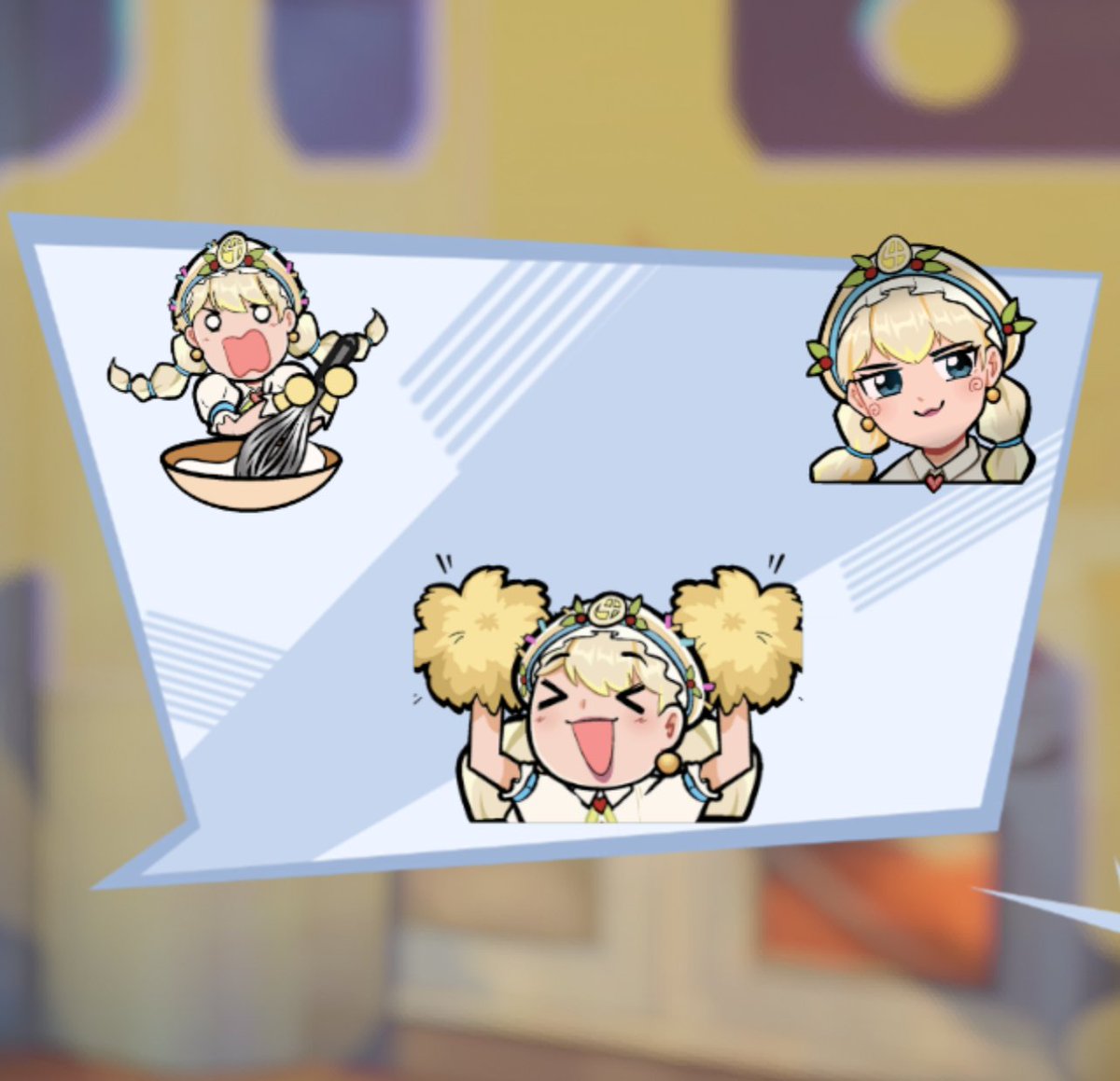 hanjosi's tweet image. hi guysss it is SUCH a pleasure to have drawn the Emoji&apos;s for the new Rivals Day anniversary 2025 Sue Cake emojis in game NOW!! she is SO cute ahhhhh these were so fun to draw!&amp;lt;3&amp;lt;3&amp;lt;3 hope you like them! 🎂 #MarvelRivals