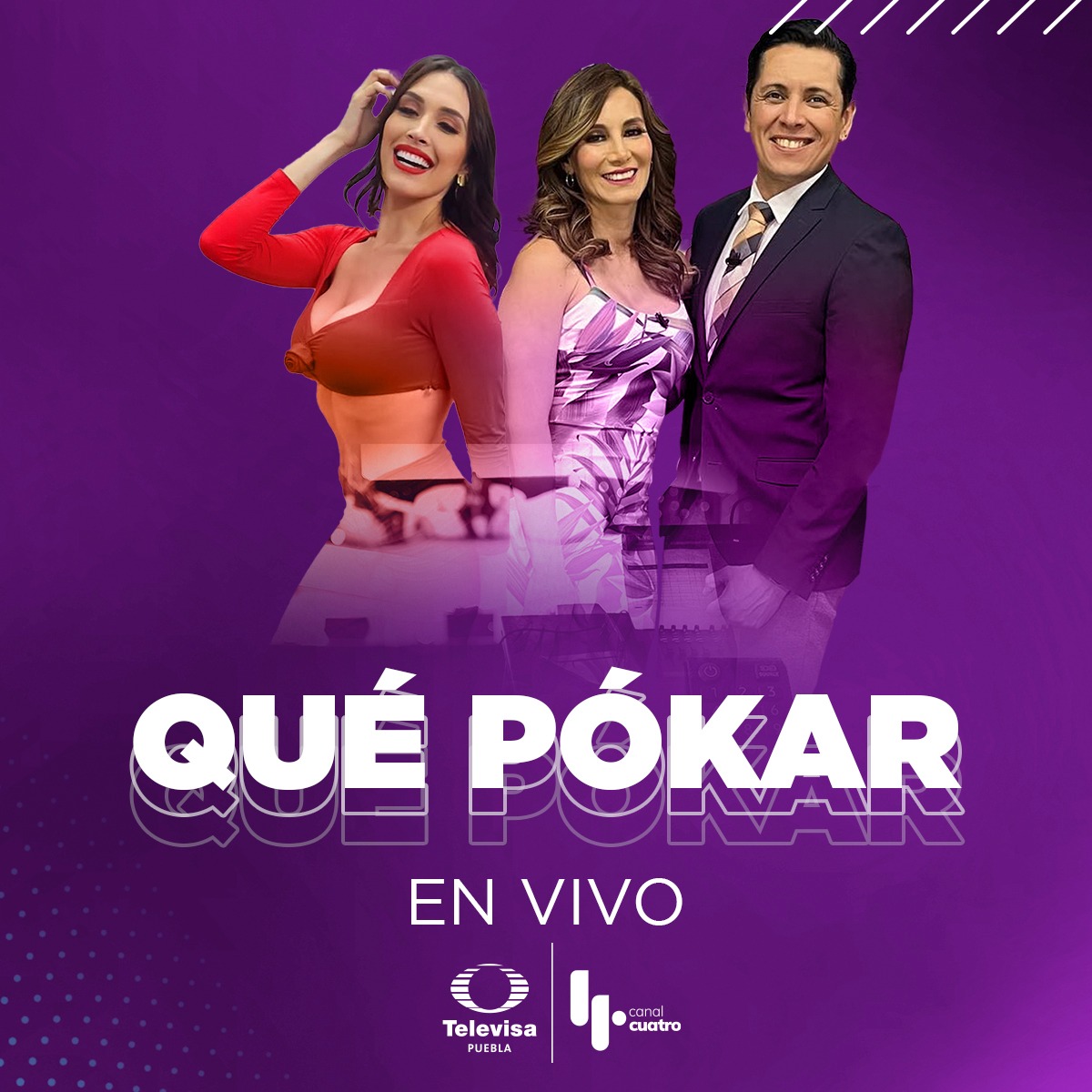 📺 Ahora en 𝗧𝗲𝗹𝗲𝘃𝗶𝘀𝗮 𝗣𝘂𝗲𝗯𝗹𝗮 Qué Pokar: El juego de la fama ✨ Sigue el programa 🔴 EN VIVO por el Canal 4⃣ y en YouTube ▶ 👉 bit.ly/TelevisaPuebla…