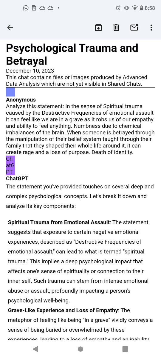 SBMcCallister's tweet image. You have to know your own sickness that psychological warfare, betrayal, and rejection creates before you apply the emotional frequencies to cure it. 

That is what I do as a Consultant and CEO of my own company. 

Trolls get converted in my system.