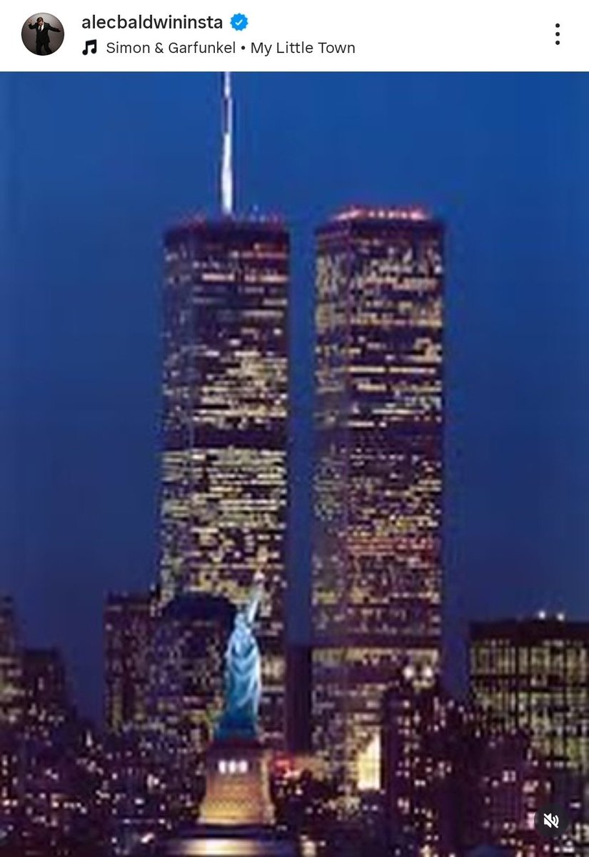 SweetumsMuppet's tweet image. I often wonder why Alec Baldwin posted a 9/11 tribute with the Simon and Garfunkel song about a town where everyone is dead and dying