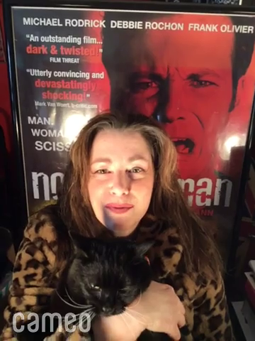 Happy Thanksgiving!  When you're done carving the turkey, head on down to @debbierochon's Cameo page and book yourself or someone special a video treat from Debbie herself!  Pre-Black Friday Sale on now.  40% off for a limited time only!