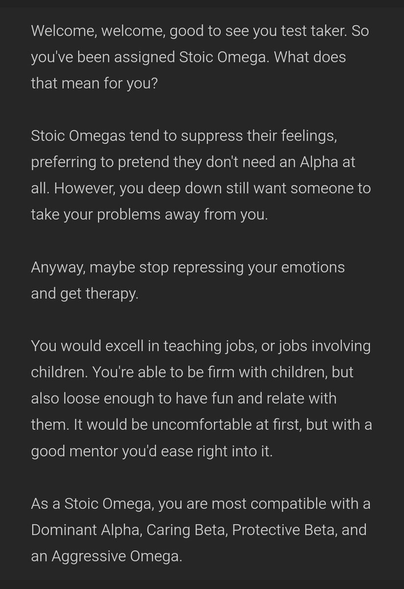 This Quiz is rigged asf cuz what