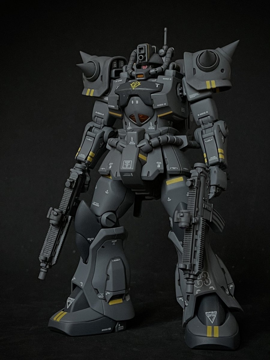 #グフ重装型 は設定上、グフなのに機動力を捨てて『重装化』したMSである😏
さらに我が家のC3は両腕ユニットをパージ出来るのだ😏

と、このポストを初めましての方から来たクソリプへの返事とさせて頂きます🫠

(その方のフォロワーがエロアカばかりだったので直接絡みたくなかったんですすみません)