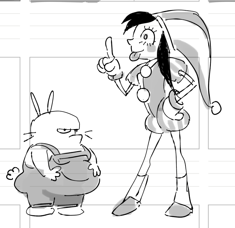 perciekat's tweet image. my ocs Cat the Fat and Stella Stripe