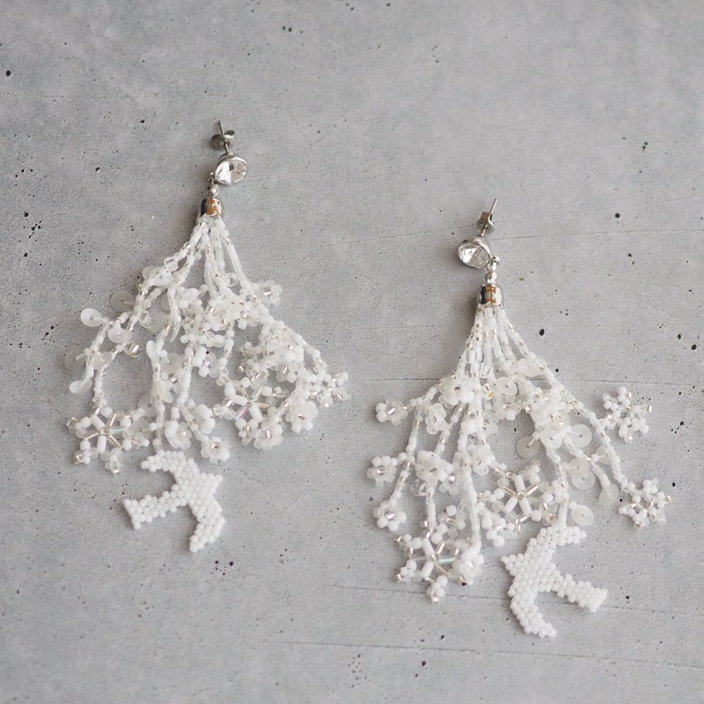 #雪の結晶が溶ける前に
#365DIYtheme

❄︎🕊️