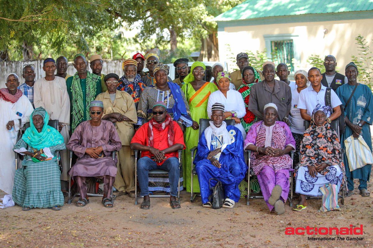 <a href="/ActionAidGambia/">ActionAid Gambia</a> has wrapped up its 3-day training on Disaster Risk Reduction &amp; Conflict Resolution for chiefs, tribunal members &amp; Alkalos in CRR, concluding a successful series across NBR, &amp; LRR...Follow the link for more...

facebook.com/share/p/1EHN25…

<a href="/faogambia/">FAO Gambia</a> <a href="/UNPeacebuilding/">United Nations Peacebuilding</a>