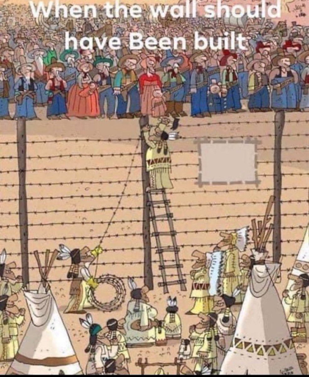Good Morning They Should’ve Done It First Coffee

Remember when MAGA wanted to build a wall? 🤔
I can’t help but think…
what the world would look like
if THEY had built one first.

Sip slow…
this truth ain’t hot —
it’s 500-years-overdue. ☕🔥
