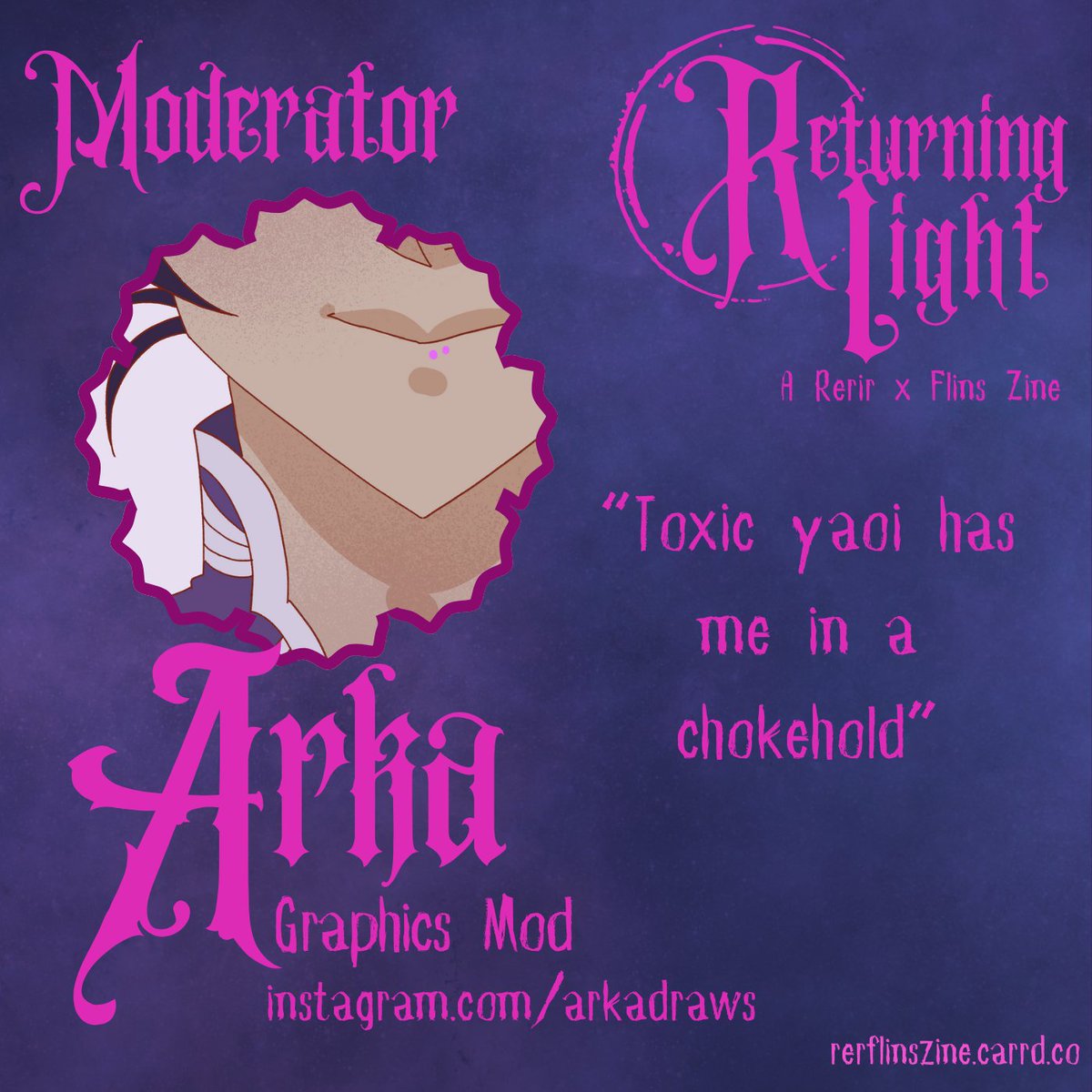 Returning light - a Rerflins Zine tweet media