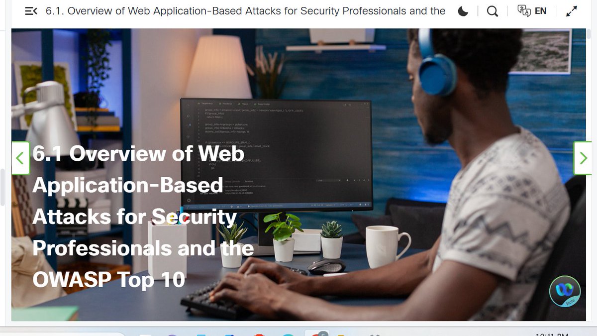 Oluwaspecial_05's tweet image. Day 67 of #100DaysofCybersecurity
I wrapped up learning the HTTP protocol, Explored web sessions and how they keep users logged in, Studied parts of the OWASP Top 10, Practiced scanning for website vulns using Nikto.
#100DaysofCybersecurity
@TemitopeSobulo @ireteeh @Cyblackorg