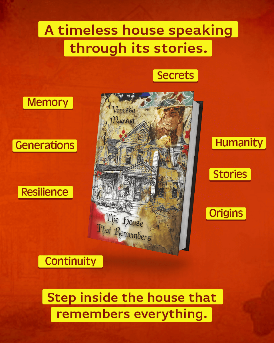WeBlogBooks's tweet image. If a house could speak, would we be ready for the truth?
Time fades people, but not their stories. Through broken hearts and brave beginnings, Vanessa Maawad lets a silent witness finally be heard.

Available on - amzn.to/4o2bHo0