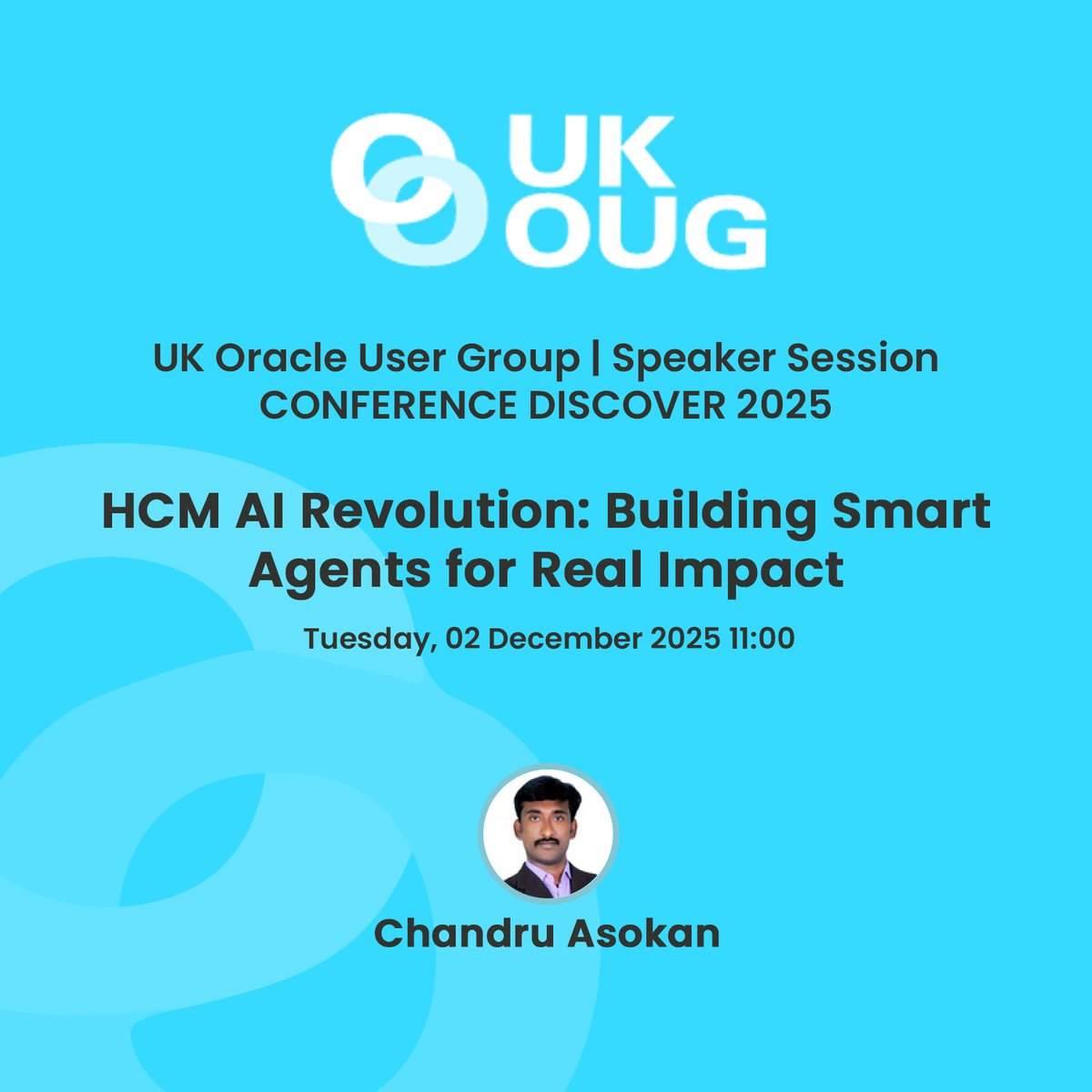 kovaion's tweet image. #Kovaion is shaping the future at #UKOUGDISCOVER2025!  Experience how Agentic AI &amp;amp; Smart Automation elevate PeopleSoft and Oracle Cloud HCM.  

Sessions on Dec 1 &amp;amp; Dec 2 in Birmingham.  

🔗 kovaion.com/event/ukoug-co…

#SmartAutomation #DigitalHR #HRTransformation