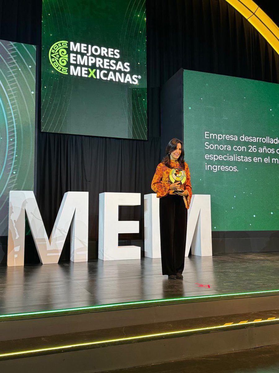 #Derex a través de nuestra directora <a href="/AuroraGLP/">Aurora Garcia de Leon</a> recibió el galardón “Mejores Empresas Mexicanas 2025” que promueve <a href="/DeloitteMX/">Deloitte México</a> <a href="/citibanamex/">Citibanamex</a> <a href="/TecdeMonterrey/">Tecnológico de Monterrey</a>  
Este reconocimiento nos impulsa y motiva a seguir trabajando con pasión y compromiso. 🏆