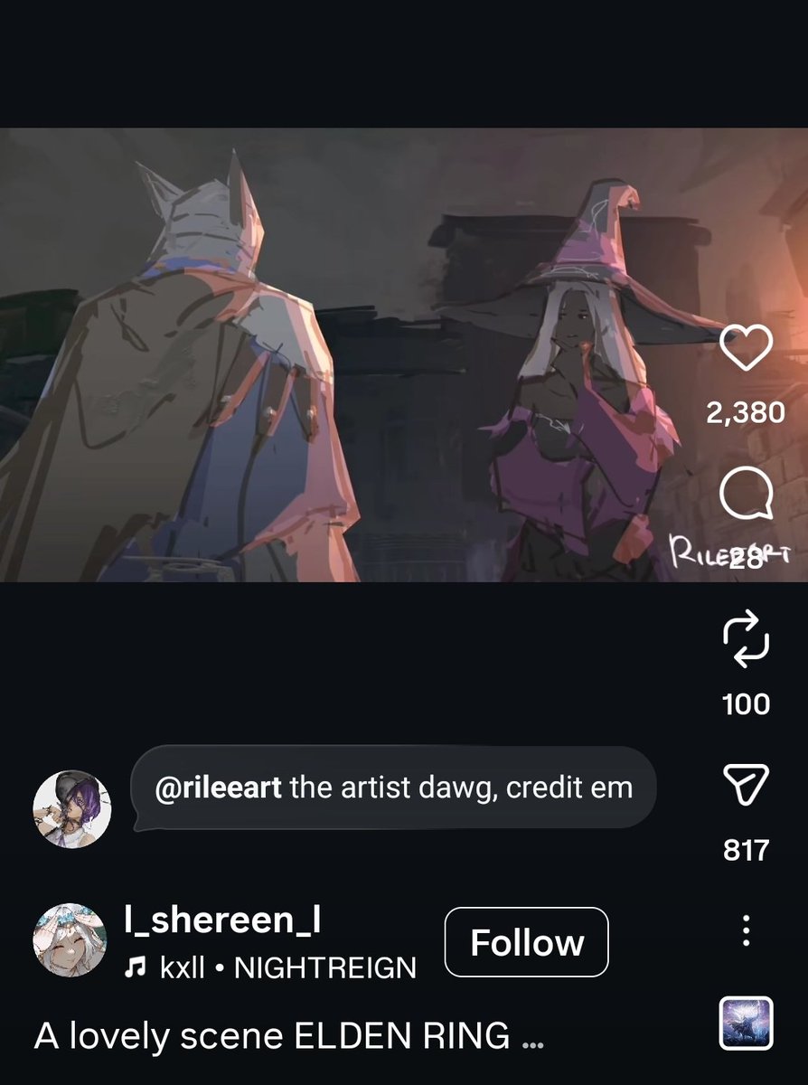 Instagram repost accounts never beating the allegations on giving the og artist a credit 🖕

Thanks @/sathrias for tagging me in the post tho :))