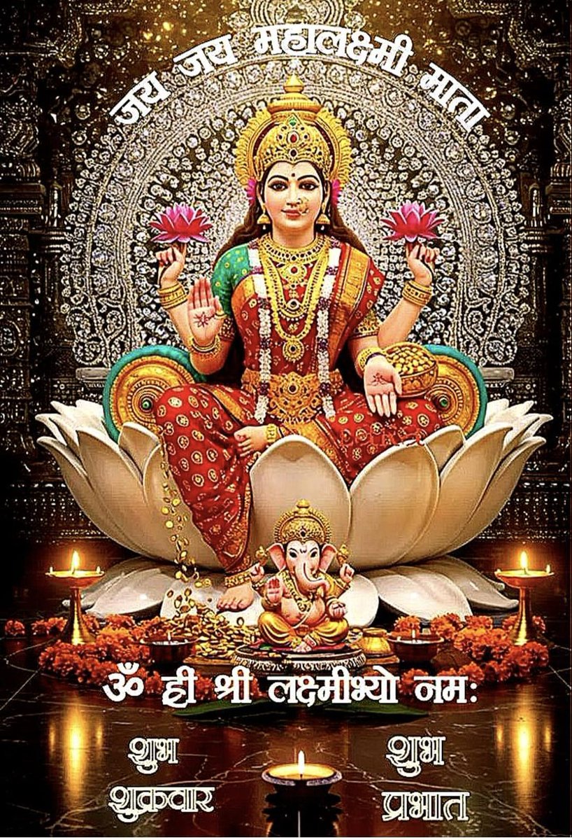 शुभ पल शुभ मुहूर्त शुभ प्रभात 🙏 🙏 🚩
जय श्री गणेश लक्ष्मी कृपा करो मां 🙏🙏🚩
आप सभी भाई बहनों और बड़ों को सादर प्रणाम 🙏🚩