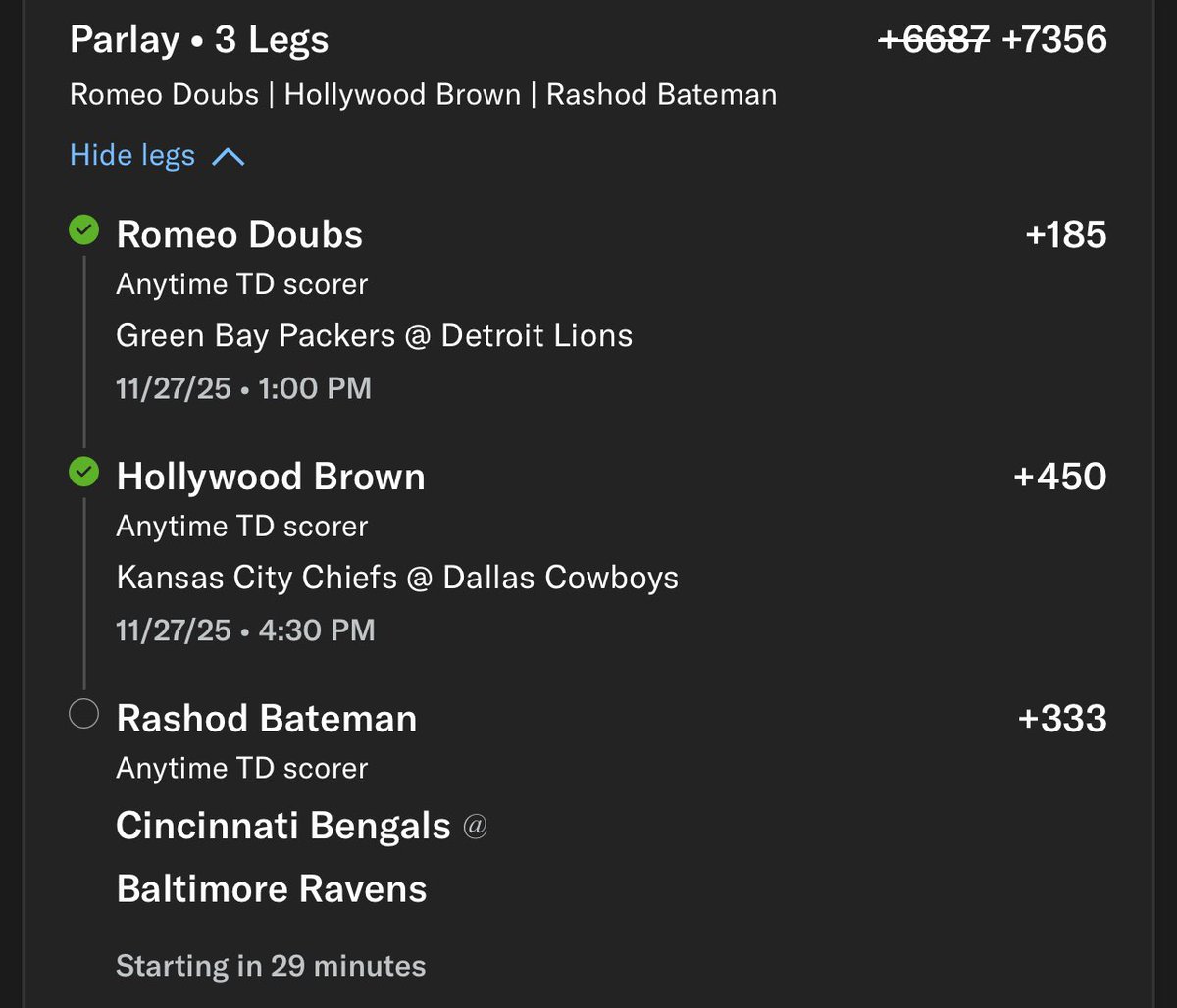 We move to the nightcap!