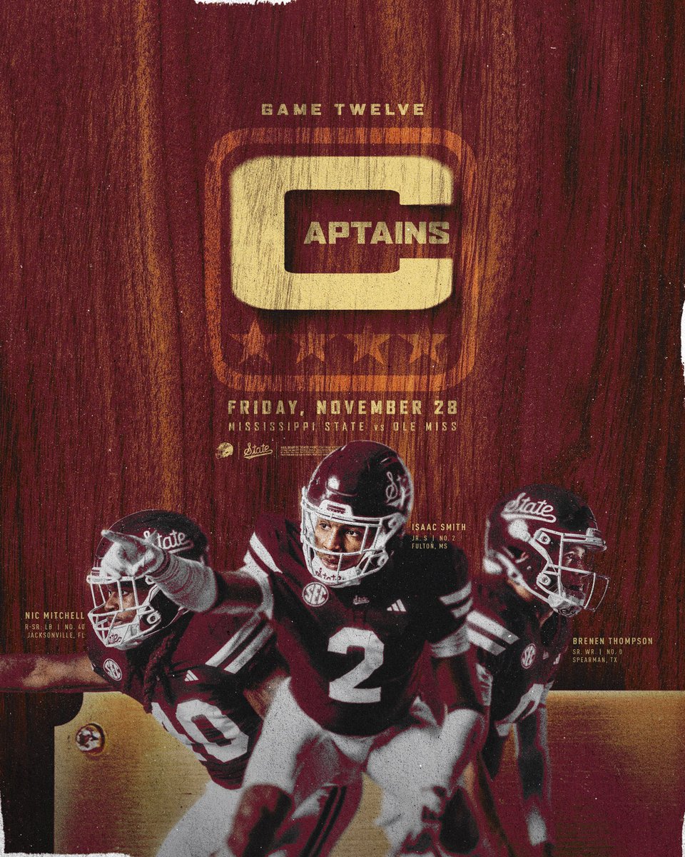 Our Captains for the Battle For The Golden Egg 🫡