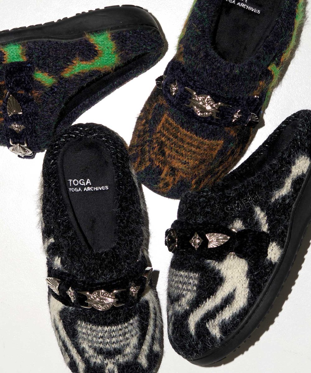 Knit Slip-On TOGA x SUBU UNISEX】TOGA トーガ / KNIT SULIP ON TOGA