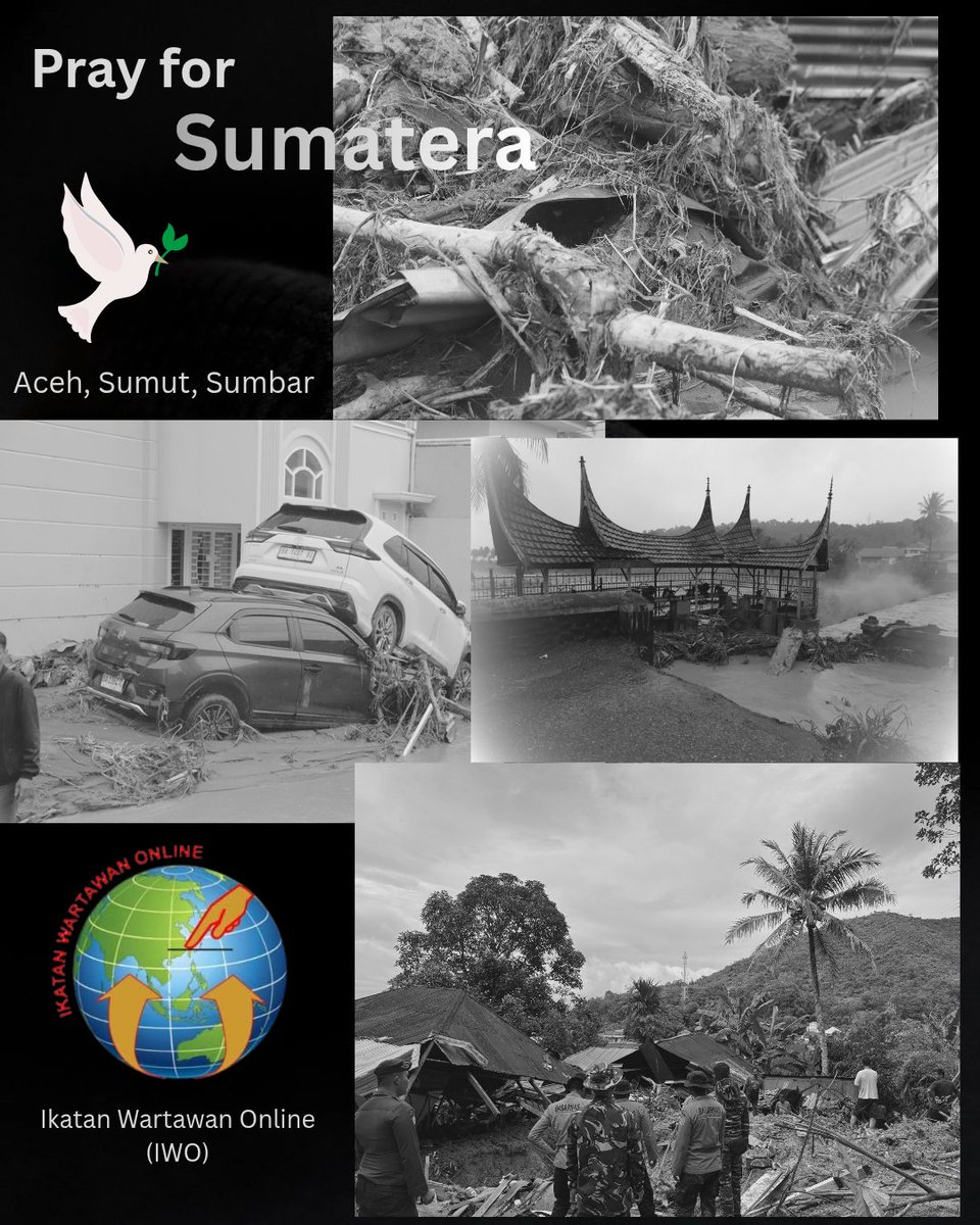IWOpusat's tweet photo. Mewakili keluarga besar IWO di seluruh Indonesia, kami sampaikan dukacita mendalam dan berbela rasa dengan saudara-saudara sebangsa dan setanah air yang sedang mengalam musibah bencana alam banjir, longsor, gempa bumi, di Pulau Sumatera (Aceh, Sumut, Sumbar) #iwo #PrayForSumatera https://t.co/yj22Kb8uOT