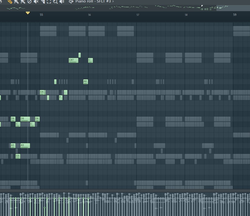 internalplexus's tweet image. TFW the entire song is in one pattern
