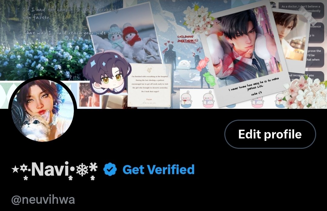neuvihwa's tweet image. yall like my new header? I made it myself
