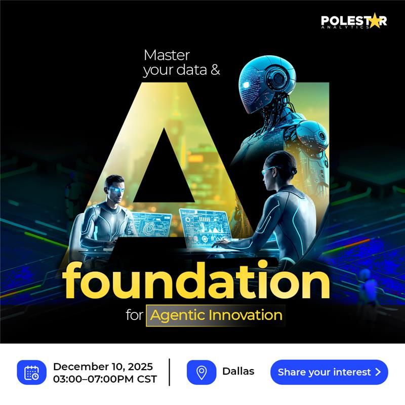 In Dallas on Dec 10th and want to end the year with the most meaningful conversations on Data &amp; AI?

It’s Data &amp; AI Foundations for Agentic Innovation — built for enterprise leaders, platform architects.

Interested? Drop your details here - efovh.share.hsforms.com/2vdkxGpiaR8Kq5…