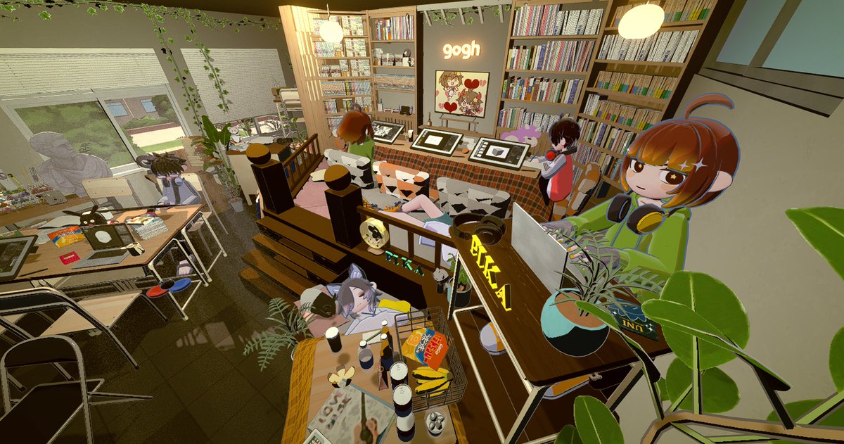 pikamouhitotu's tweet image. あけてます！

PIKA★KOTA 作業＆休憩部(雷雨)」で作業を始めました！
一緒に作業しませんか？
store.steampowered.com/app/3213850/

マルチルームID：109775244115070940
#gogh #goghOnSteam