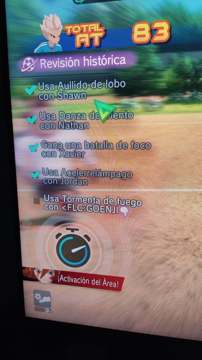 JuanakinJMS's tweet image. Usa Tormenta de fuego con Francisco Luis Cañizares Goenji