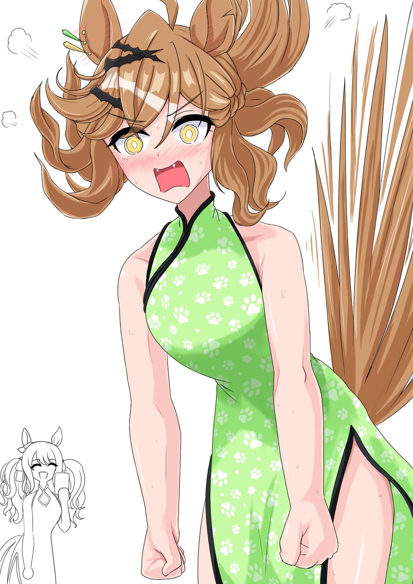 Cheongsam 23/25
Jungle Pocket 
#ウマ娘 #Umamusume