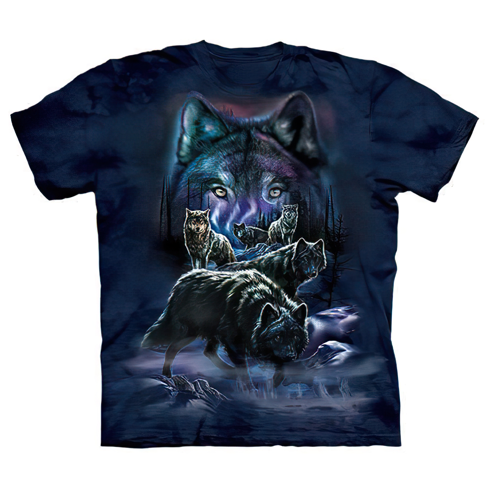 AnimalShirtNet's tweet image. A wolf’s fur is double-layered: a soft undercoat for warmth, a coarse topcoat for water resistance. #Wolves #FurTech