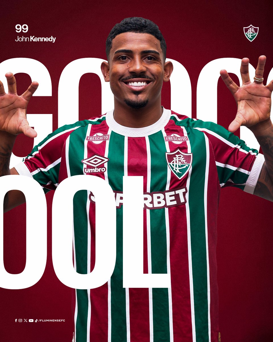 FluminenseFC's tweet image. E QUE GOLAAAAÇOO DE QUEM TÁ ACOSTUMADO A FAZER GOLAÇO NO MARACA! JOOOHHHHNN KEEENNEDY PRA FAZER O QUARTO!