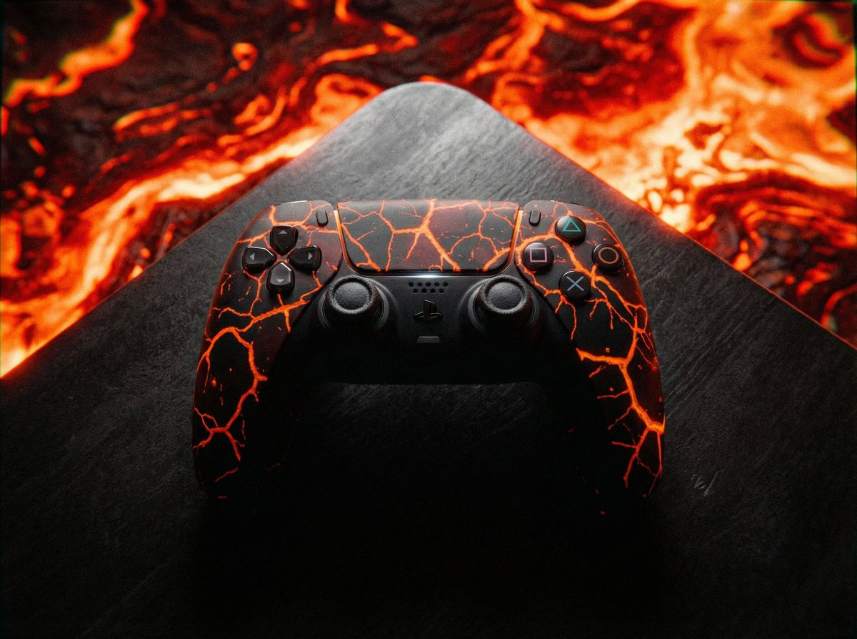 CinchGaming's tweet image. Burn &apos;em up 🔥

#ps5 #gaming #customcontroller